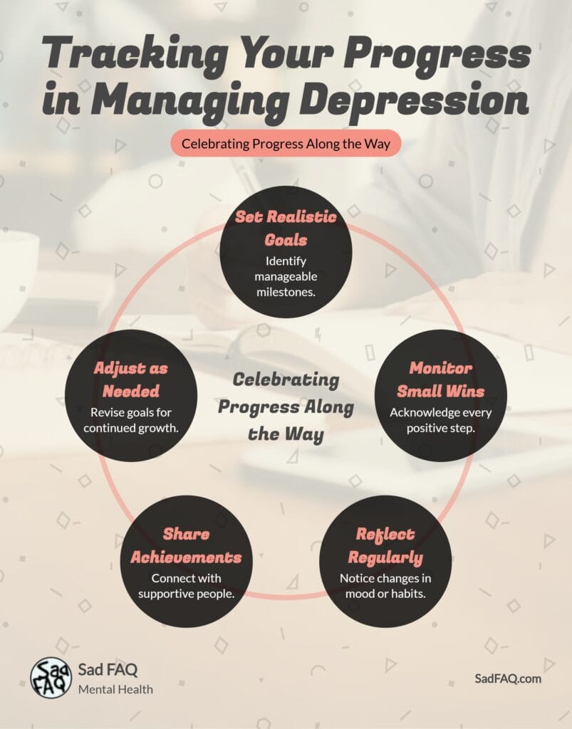 Celebrating Progress Along the Way Infographic